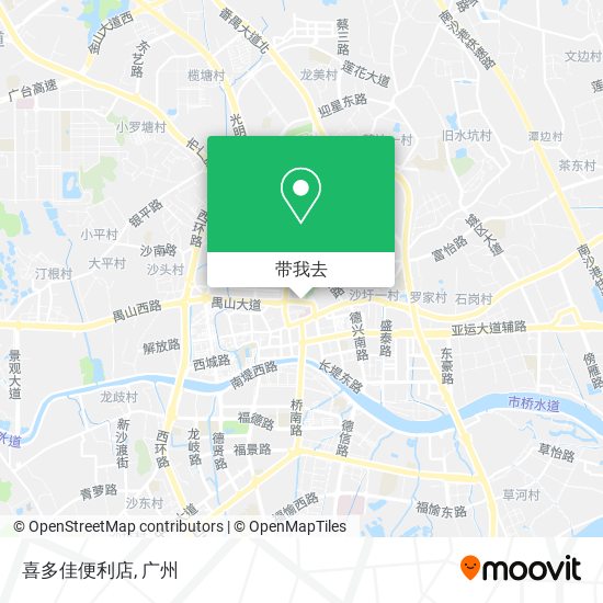喜多佳便利店地图