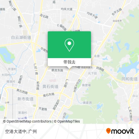 空港大道中地图
