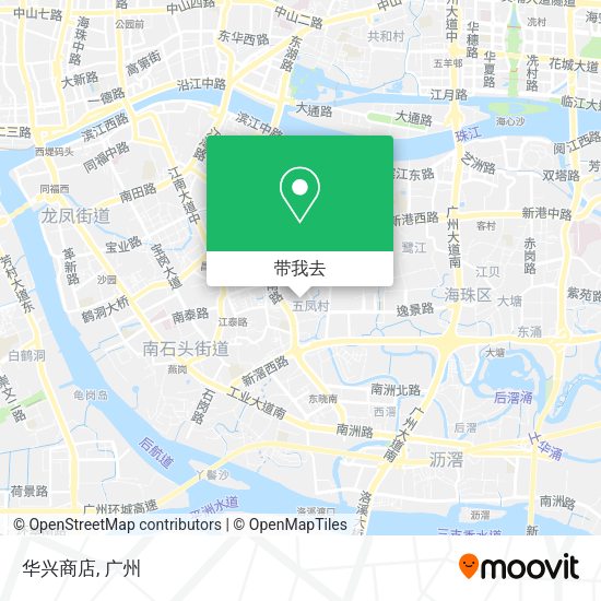 华兴商店地图