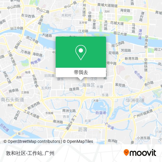 敦和社区-工作站地图