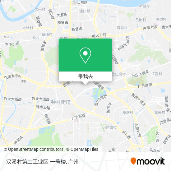 汉溪村第二工业区-一号楼地图