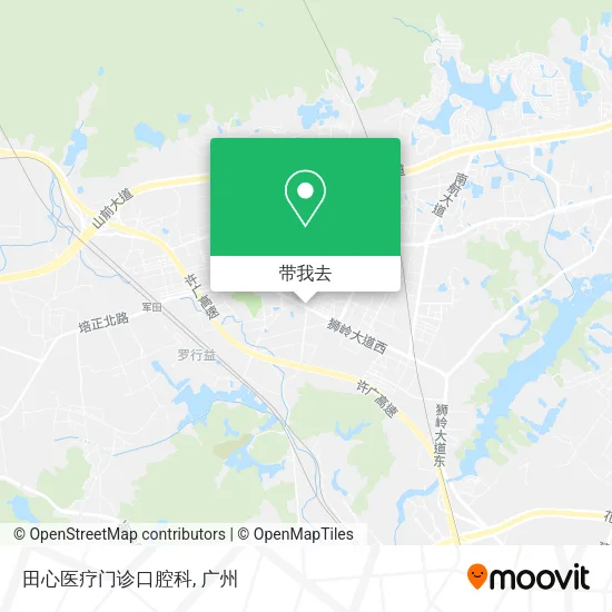 田心医疗门诊口腔科地图