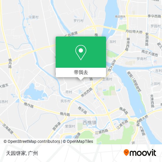 天园饼家地图