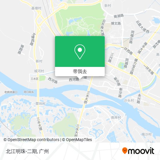 北江明珠-二期地图
