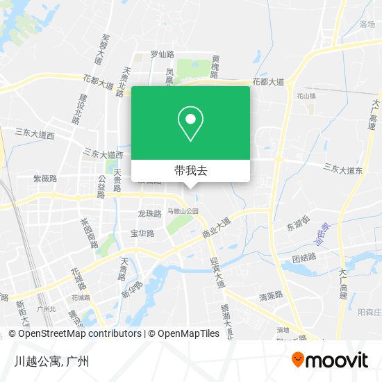 川越公寓地图