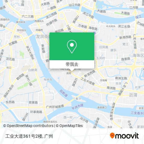 工业大道361号2楼地图