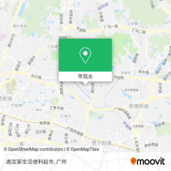 惠宜家生活便利超市地图