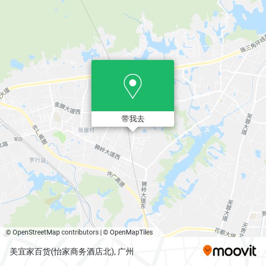 美宜家百货(怡家商务酒店北)地图