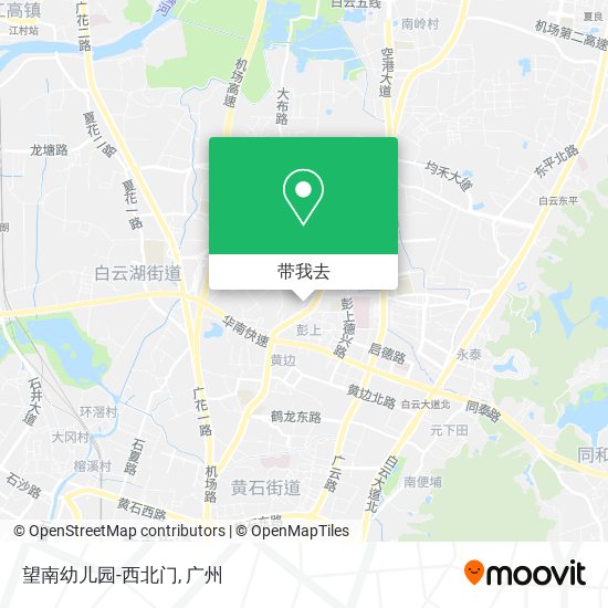 望南幼儿园-西北门地图