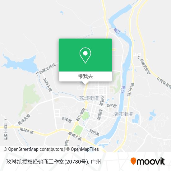 玫琳凯授权经销商工作室(20780号)地图