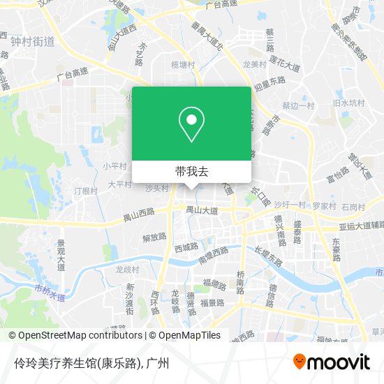 伶玲美疗养生馆(康乐路)地图