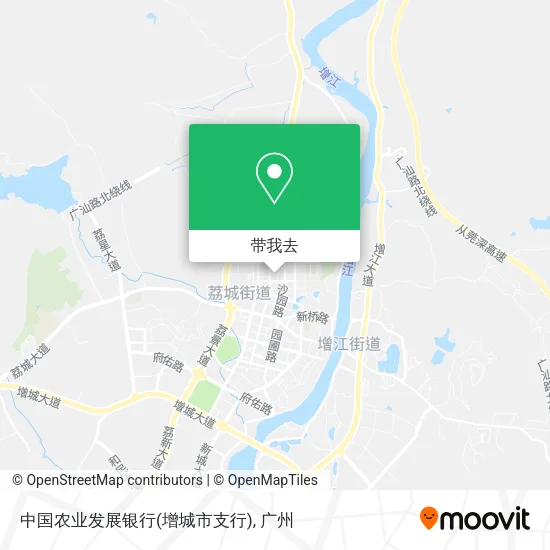 中国农业发展银行(增城市支行)地图