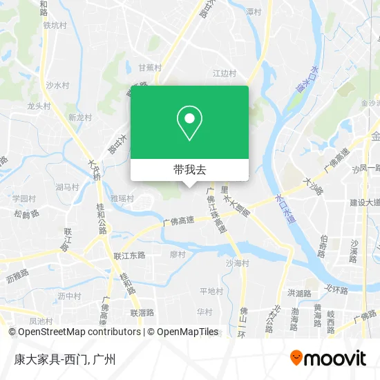 康大家具-西门地图
