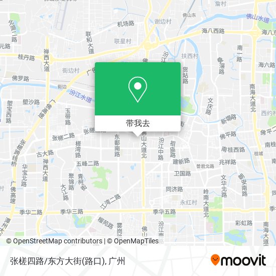 张槎四路/东方大街(路口)地图