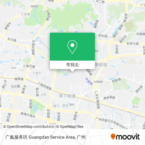 广氮服务区 Guangdan Service Area地图