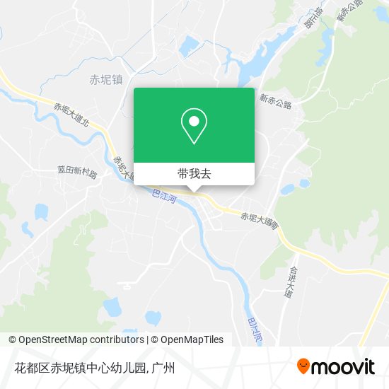 花都区赤坭镇中心幼儿园地图