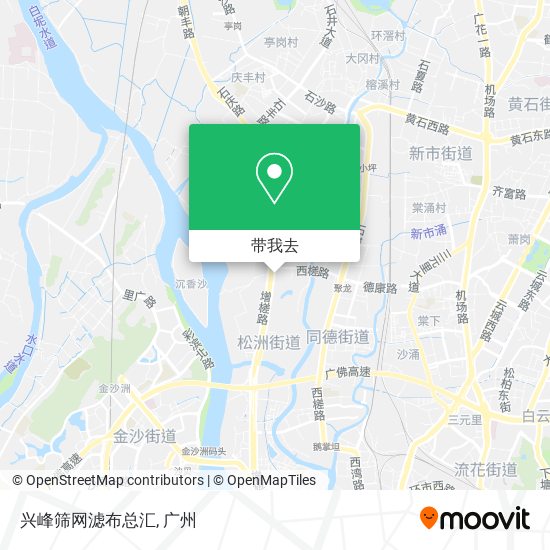 兴峰筛网滤布总汇地图