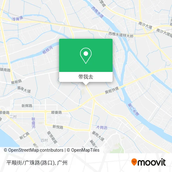 平顺街/广珠路(路口)地图