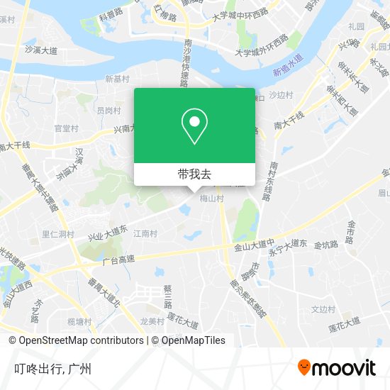 叮咚出行地图