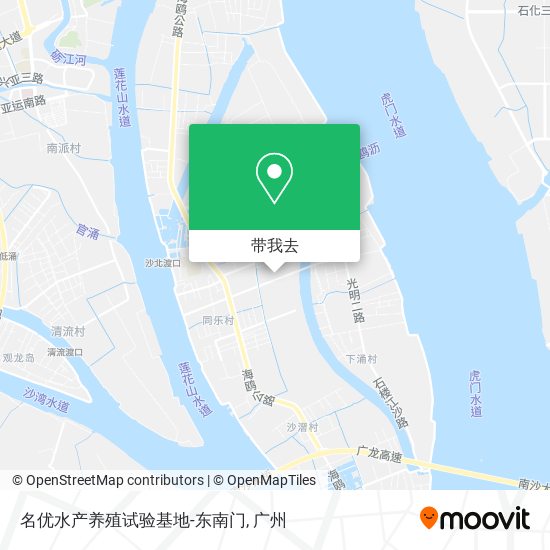 名优水产养殖试验基地-东南门地图