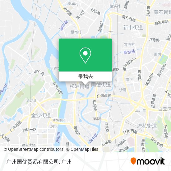 广州国优贸易有限公司地图