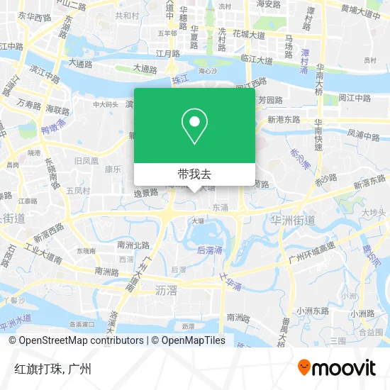 红旗打珠地图
