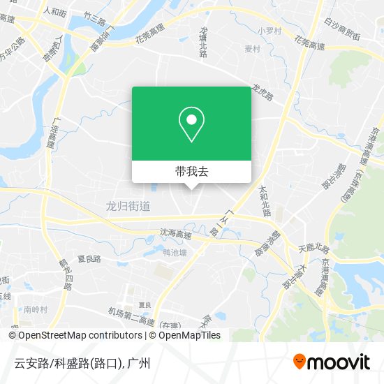 云安路/科盛路(路口)地图