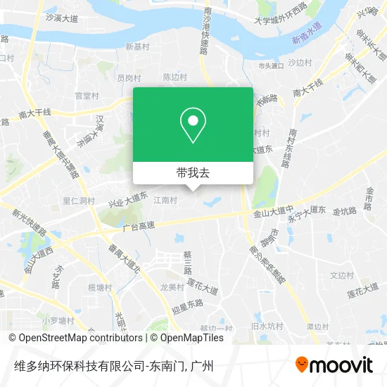 维多纳环保科技有限公司-东南门地图