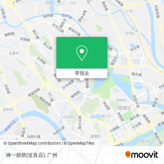 禅一烘焙(近良店)地图