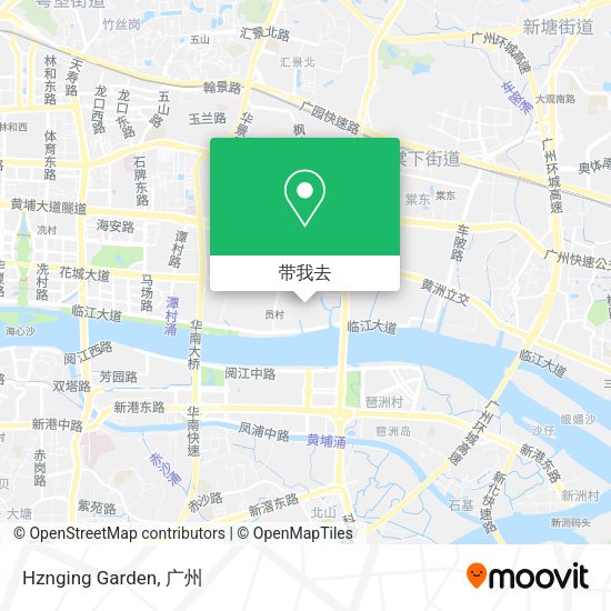 Hznging Garden地图