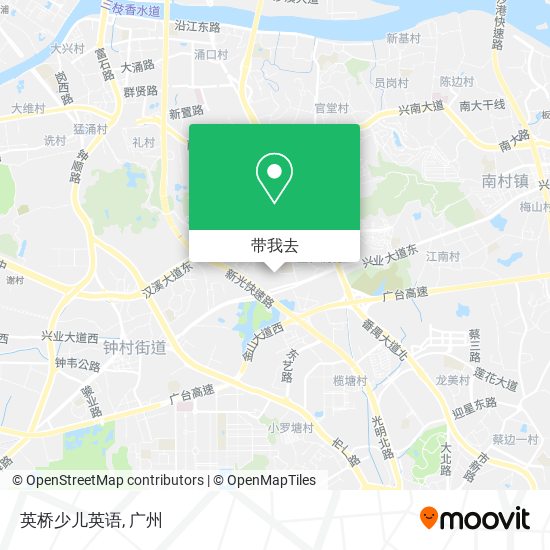 英桥少儿英语地图