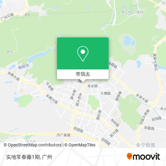 实地常春藤1期地图