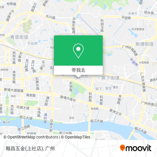 顺昌五金(上社店)地图
