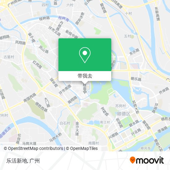 乐活新地地图
