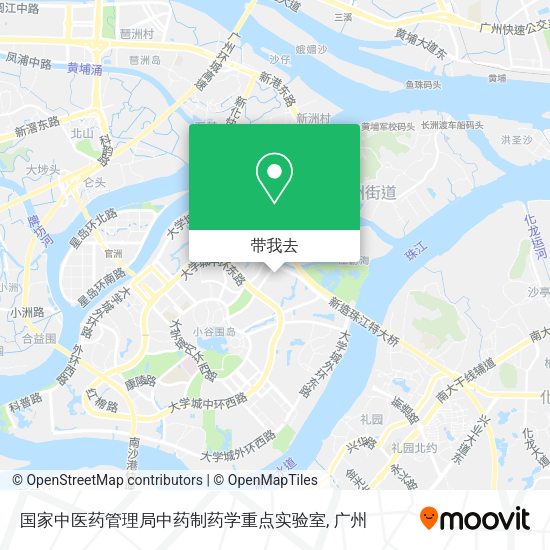 国家中医药管理局中药制药学重点实验室地图