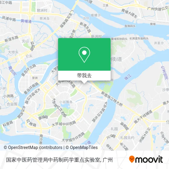 国家中医药管理局中药制药学重点实验室地图