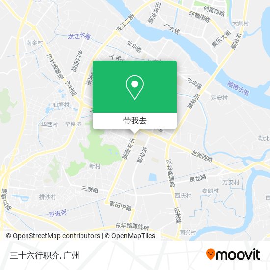 三十六行职介地图