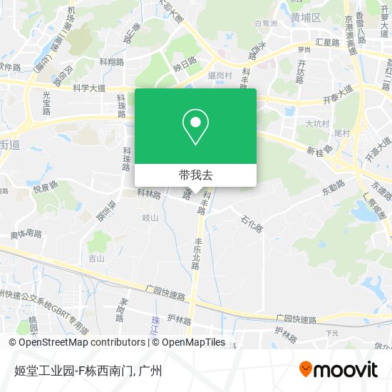 姬堂工业园-F栋西南门地图
