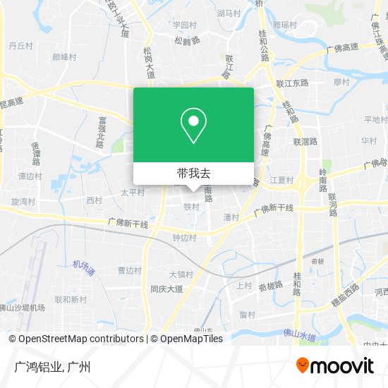 广鸿铝业地图