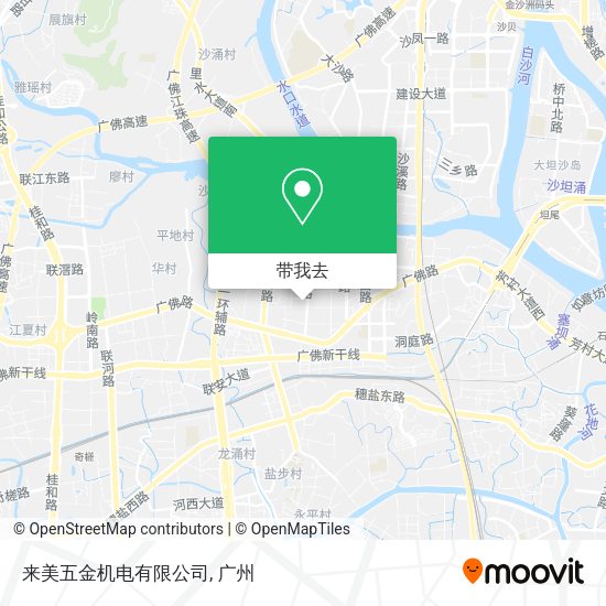 来美五金机电有限公司地图