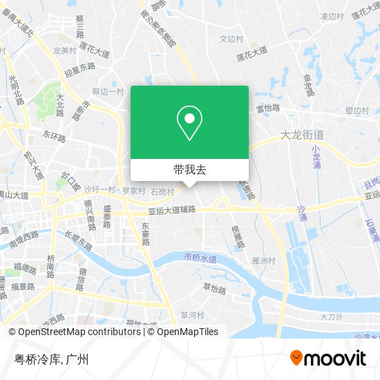 粤桥冷库地图