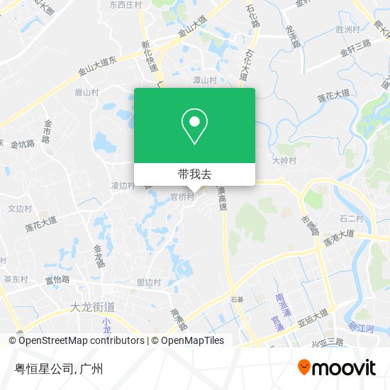 粤恒星公司地图