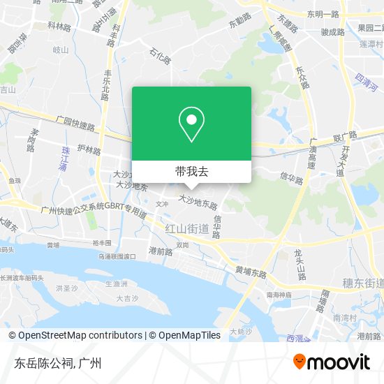 东岳陈公祠地图