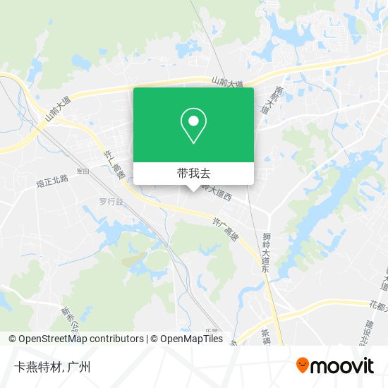 卡燕特材地图