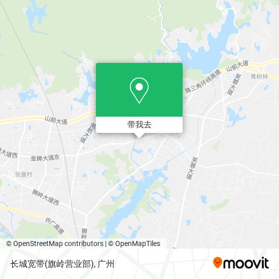 长城宽带(旗岭营业部)地图