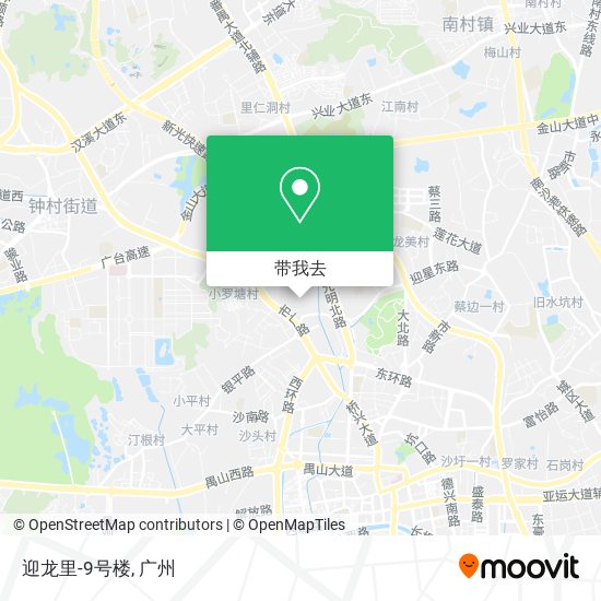迎龙里-9号楼地图