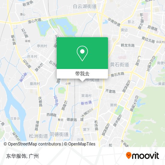 东华服饰地图