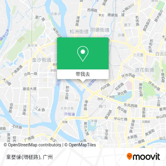 童婴缘(增槎路)地图