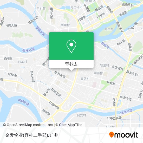 金发物业(容桂二手部)地图