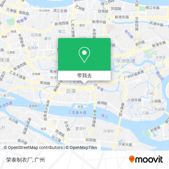 荣泰制衣厂地图